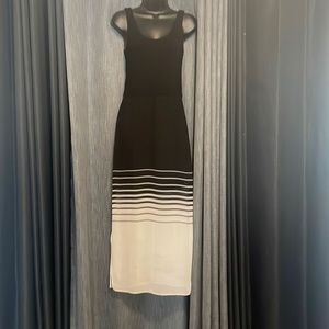 Vince Canute overlay tank dress